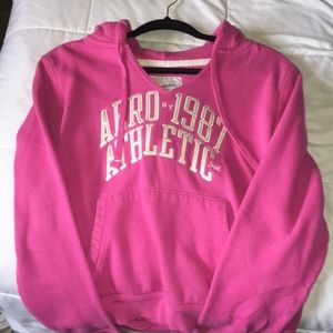 Sweatshirt with a hoodie